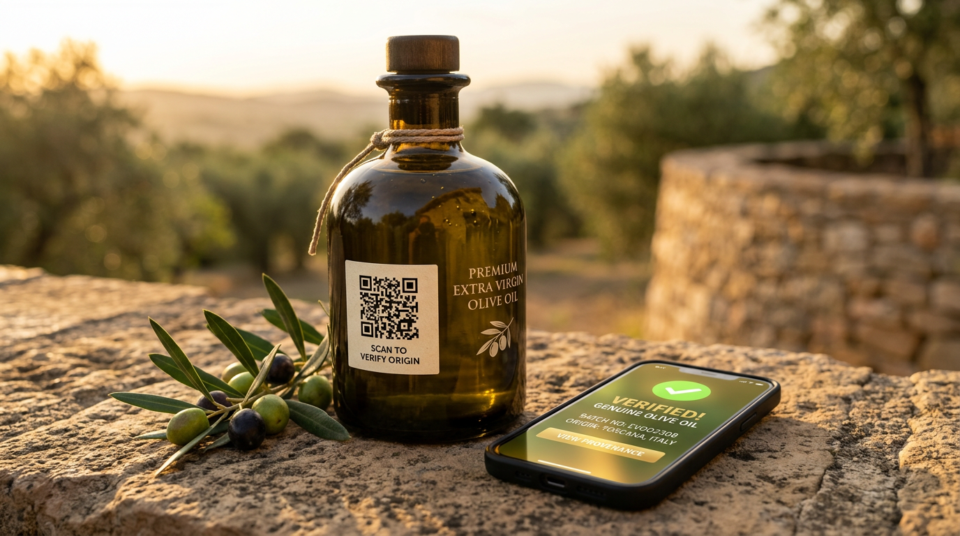 Come un produttore di olio extravergine ha protetto il suo brand con blockchain